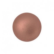Les perles par Puca® Cabochon 14mm - Copper gold mat 00030/01780